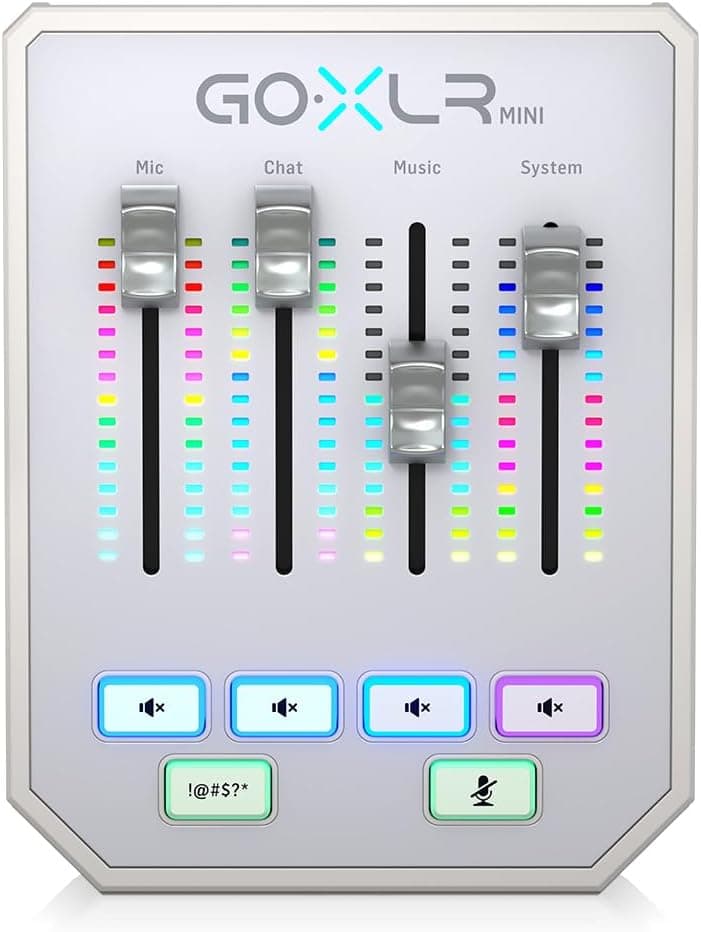 TC Helicon GoXLR MINI – USB Streaming Mixer and Audio Interface