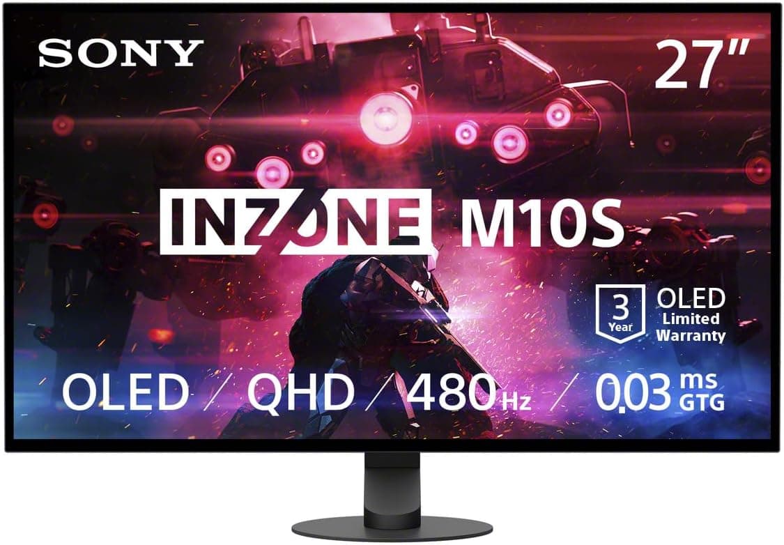 Sony INZONE M10S 27” QHD 480Hz OLED – The Official TenZ Gaming Monitor