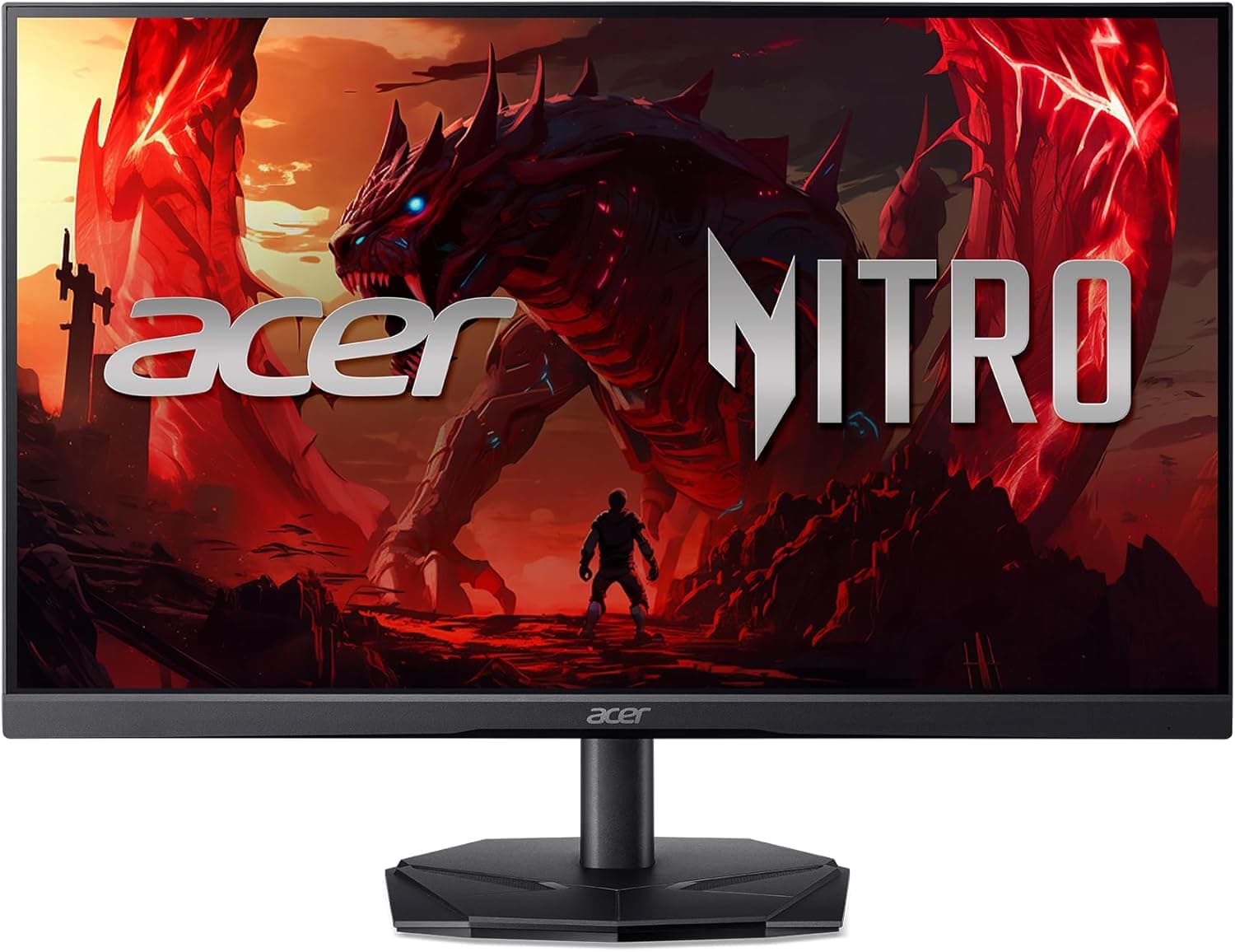 Acer XF240Q 24" Full HD Gaming Monitor – Jynxzi’s High-Refresh Choice