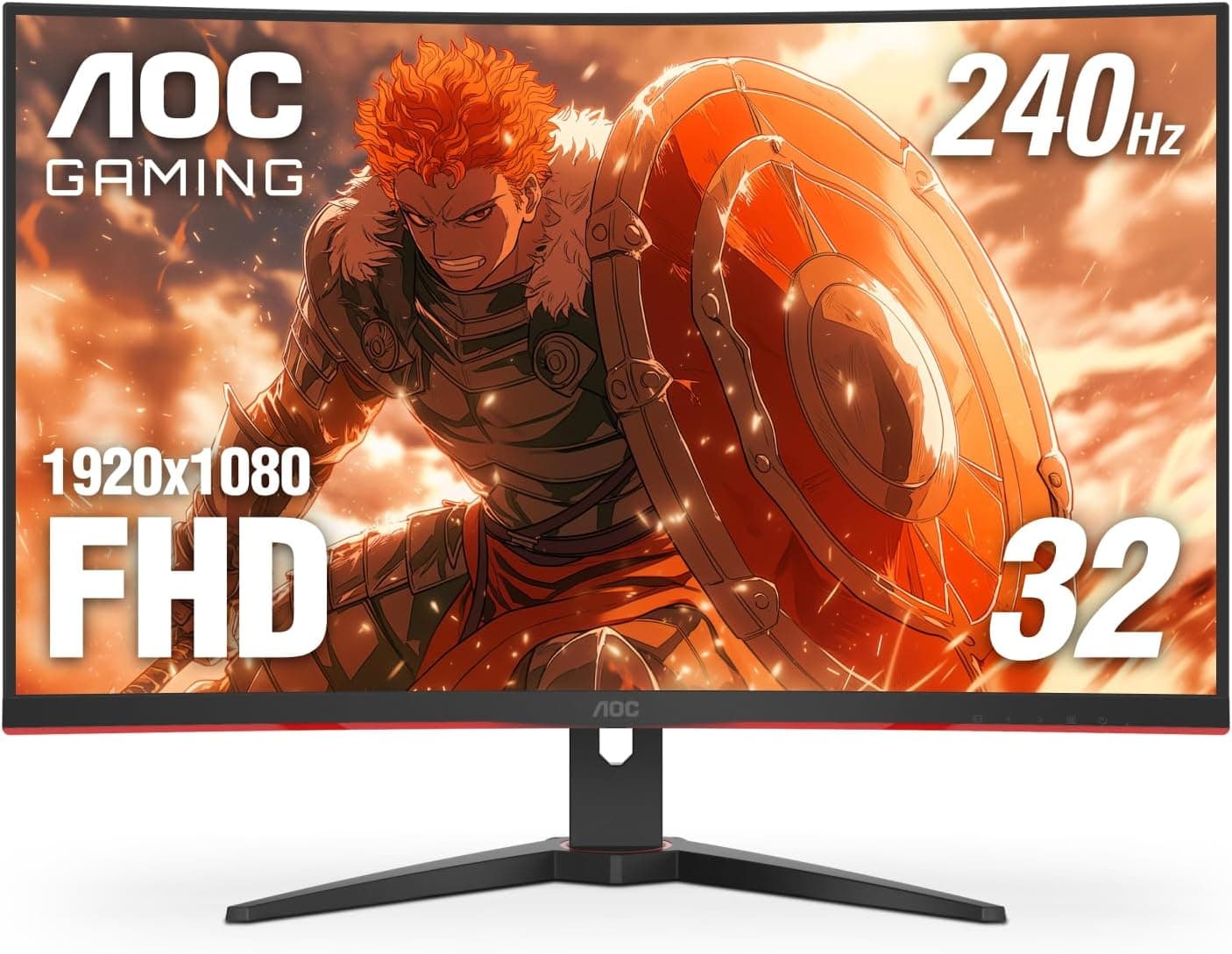 AOC C32G2 32" Curved Frameless Gaming Monitor