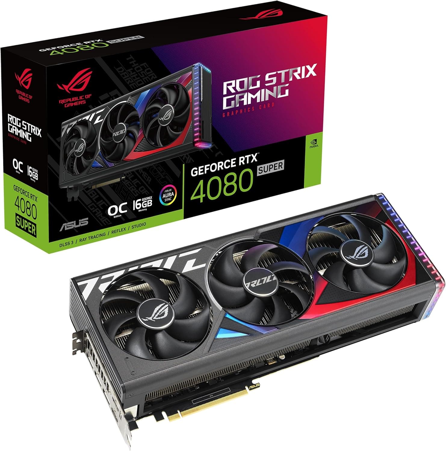 ASUS ROG Strix GeForce RTX™ 4080 SUPER (16GB) - Zy0x’s Primary GPU