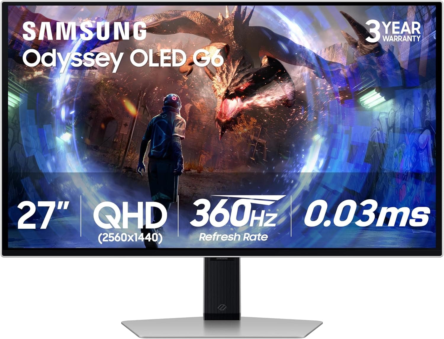 Samsung 27" Odyssey OLED G6 - BurntPeanut Primary 360Hz Monitor